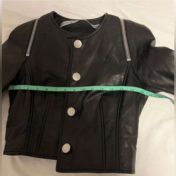 Alexander Wang Leather Jacket NWT - Picture 3 of 9